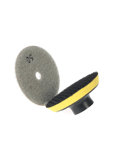 10 Adet 3 İnç Elmas Esnek Islak Parlatma Pedleri Taşlama E3187-2