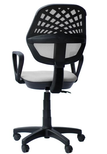 Gri Ofis Koltuğu Büro Çalışma Sanalyesi Oyuncu Koltuğu