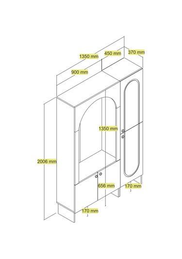 Palermo Portmanto Km V109 - Krem / Yunus Krem / Yunus
