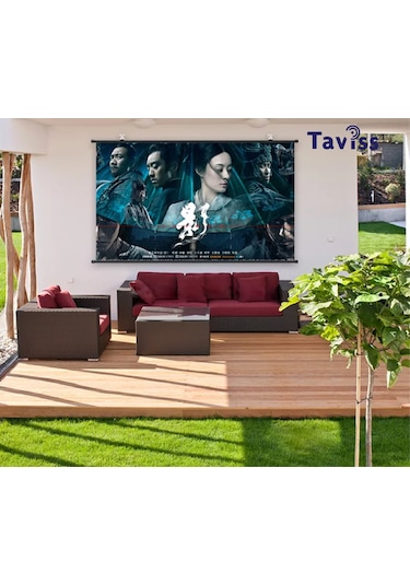 ANTİ-LİGHT DUVAR TİPİ RULO KATLANABİLİR PROJEKSİYON PERDESİ