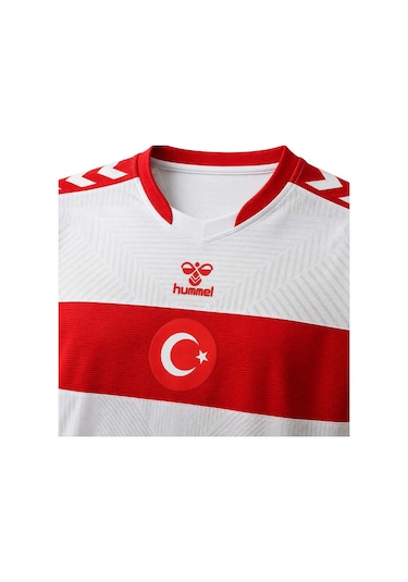 Hummel 25/26 Sezonu Çocuk Milli Takım Forma Beyaz