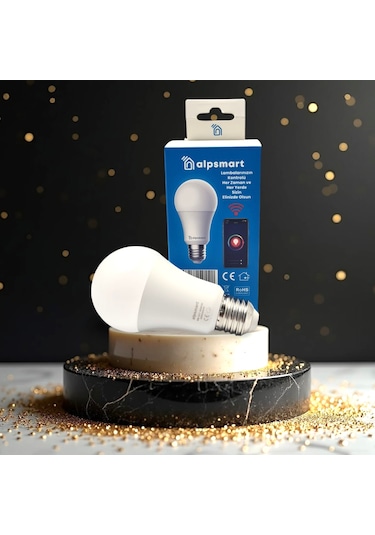 Alpsmart As8229 Cw 3 Lü Set Akıllı Wifi Led Lamba Tuya Destekli