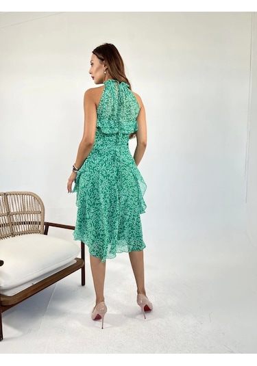 5944 Elbise-san Francisco Çok Renkli