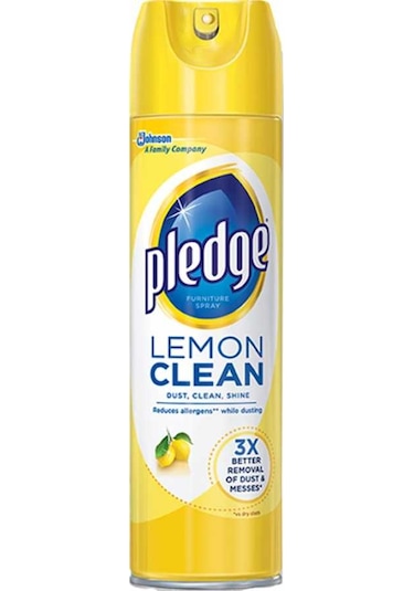 Pledge Limonlu Kokulu Ahşap Parlatıcı & Temizleyici Sprey 274 G
