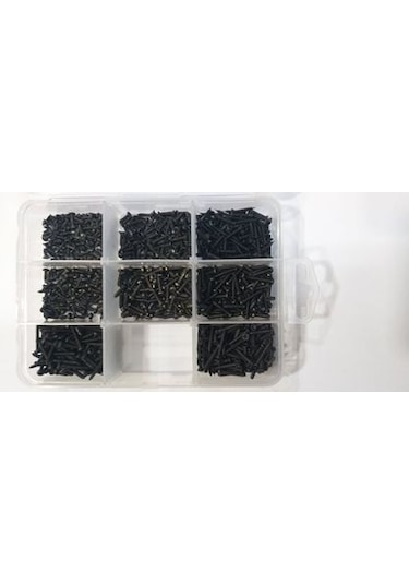 800 Parça Mini Vida 2.2 MM Elektronik Pcb Metal Ağaç Plastik için