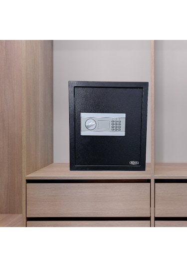 Yuma Ym-801-xl Elektronik Şifreli Ve Anahtarlı Çelik Kasa