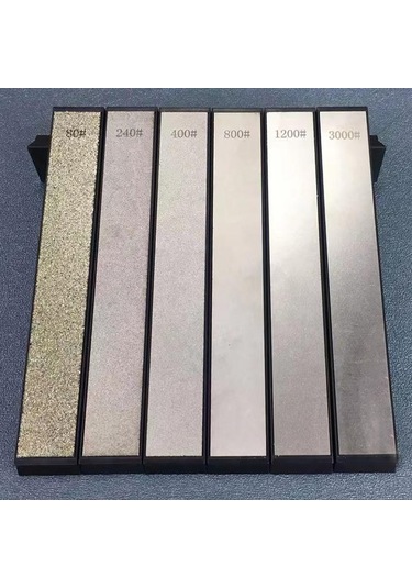 1/6 Adet Set Grit Elmas Bıçak Bileyici Ev Mutfak Bıçağı Bileme Sistemi Elmas Bileme Taşı Mutfak 1 200