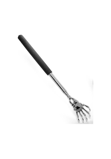 Sırt Kaşıyıcı Uzayabilen El Şeklinde Metal Sırt Kaşıma Aleti 1 Adet- Kaşıyıcı Masaj Aleti Siyah