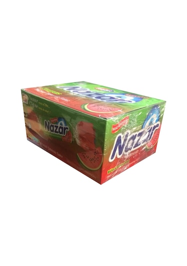 Nazar Karpuz Aromalı Sakız 100'lü Set