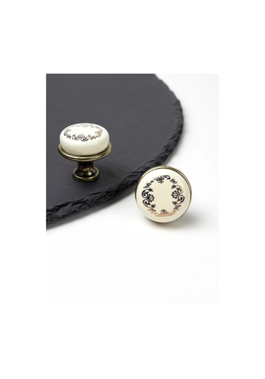 Centr Mebel'noj Furnitury Mutfak Dolapları İçin 10 Adet Bronz-krem Renkli Kulplar 141608431 Bronz Rengi