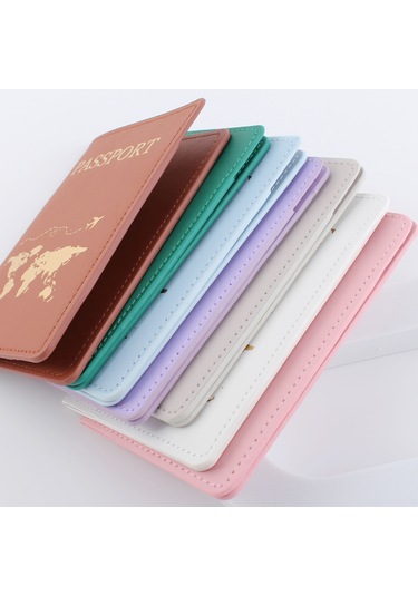 Monyee Deri Pasaport Kılıfı - Çiftler İçin Şık Ve Dayanıklı Seyahat Aksesuarı Kahve