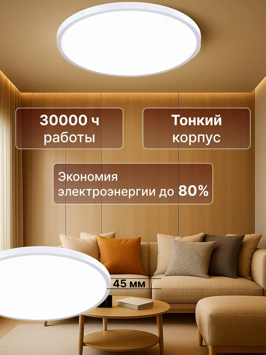 Leek Sonar Led Duvar Ve Tavan Lambası 18w 187807236 Beyaz