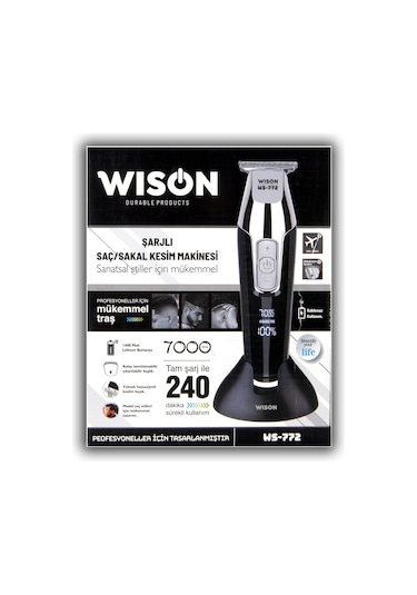 Wıson WS-772 Tıraş Makinesi