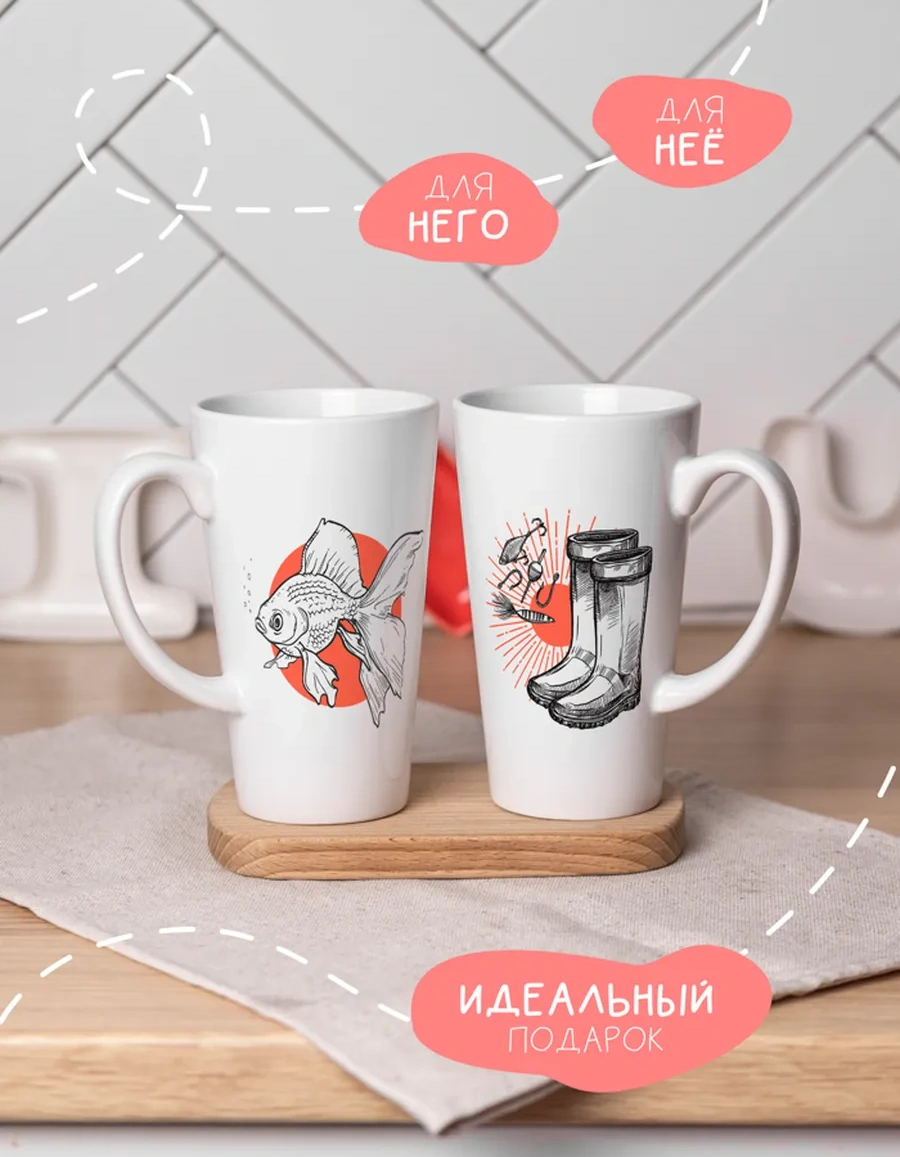 Anikoya Eşler İçin Eğlenceli Çift Kupa 348138990 Diğer