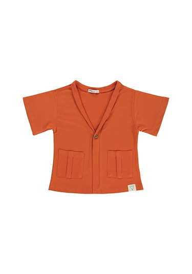 Civil Boys Erkek Çocuk Hırka 2 - 5 Yaş Oranj 39785v05024s1-2