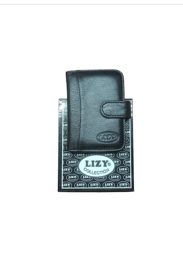 Lizy Deri Kartlık D-48 Siyah