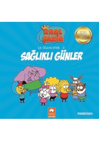 Kral Şakir Sağlıklı Günler-İlk Okuma Kitabı 2 - Varol Yaşaroğlu - Eksik Parça
