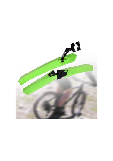 Suntek Bisiklet Çamurluğu Ön Ve Arka Set Seyahat Yeşil