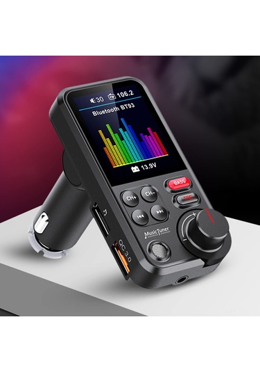 Padalink "bt93 Araç Bluetooth Fm Vericili Mp3 Çalar - Yüksek Bass Ve Hızlı Şarj Özellikli"