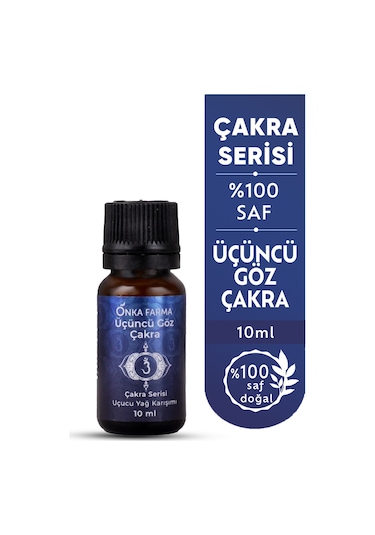 Onka Farma Üçüncü Göz Çakra Aromaterapi Yağ Karışımı 10 ML