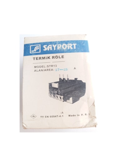 SAYPORT STR13 (17-25A) TERMİK ROLE