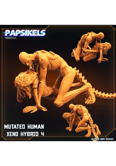 Willowhaven A Sku Bilim Kurgu Mutant Xeno Hibrit Boyanabilir Figür Koleksiyon