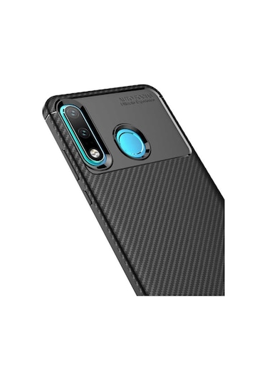 Huawei P30 Lite Kilif Karbon Silikon Case 389460418
