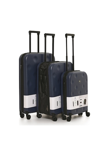 Lumberjack Pack&go Foldable -b 4fx Lacivert Unisex Büyük Boy Valiz 000000000101688076