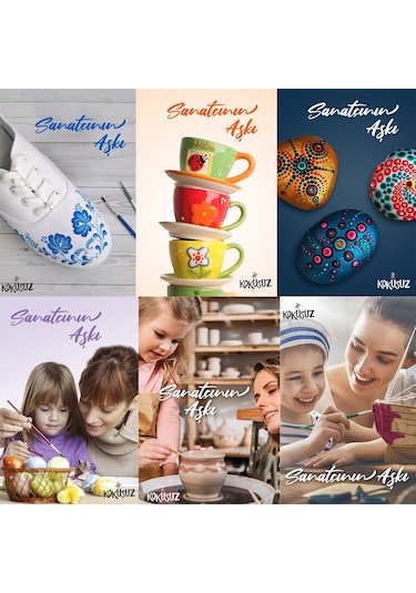 Polisan X1Art Multisurface Hobi Boyası 120Ml - 0035 Mercan