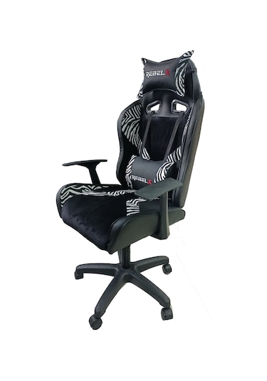 Rebelx  Icon Oyuncu Koltuğu Siyah - Beyaz