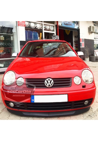 Vw Polo Mk4 - 4.5 2002-2008 Uyumlu Üniversal Astra H Lip Esnek Ön Lip 2 Parça Tampon Altı Dil Karlık Ön Ek 00 Şüscaroto Aksesuar