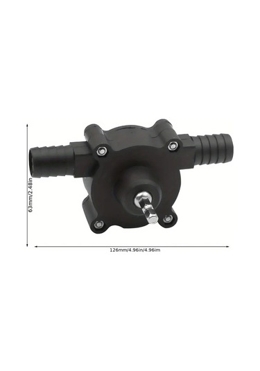 Xuweiwei Portable El Drill Su Pompa Kiti Small Water Pump With Hexagonal Handle 1pc Bahceseve Cim Bakimi Icin