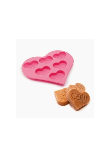 Catit Sıvı Ödül Dondurma Kabı Kalp 13x15x1,1cm