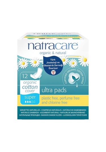 Natracare Ultra Hijyenik Ped Süper 12'li