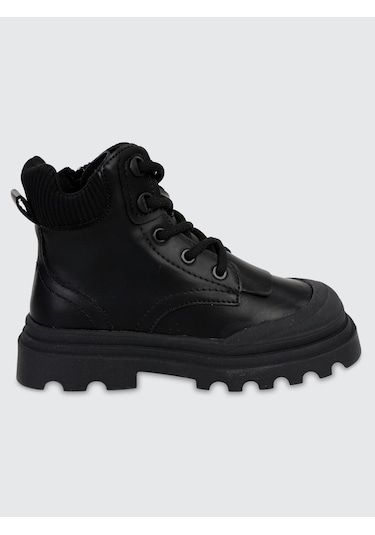 Civil Guja Kids Kız Çocuk 31-37 Numara Bot Siyah