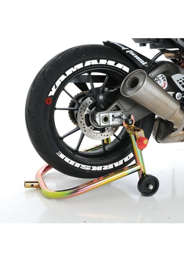 Motorsiklet Yamaha 18Mm Ince Yanak Lastik Lastiğe Uyumlu Sticker