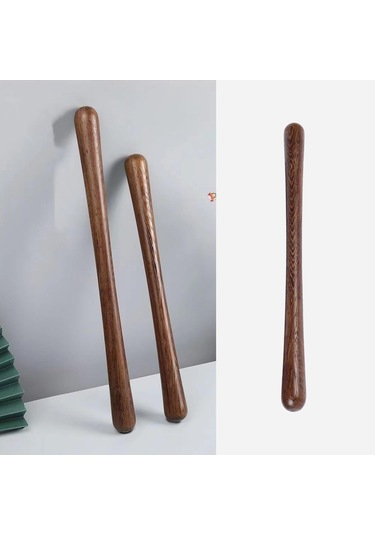 Suntek Masaj Sopası Vurma Ahşap Sırt Masajı Çekiç Boyun Çok Renkli