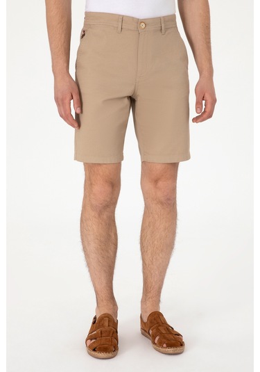 U.s. Polo Assn. Erkek Açık Haki Şort / Bermuda 50299172-vr183 Acık Hakı
