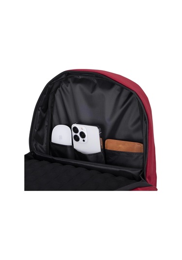 Plm Palma 15.6" Notebook Sırt Çantası Bordo Çok Renkli