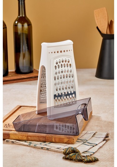 Cooker Lüx Model Hazneli Paslanmaz Çelik Rende Siyah Ckr3352 Siyah