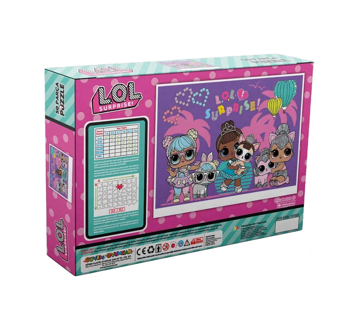 Lol Surprise 50 Parça Puzzle