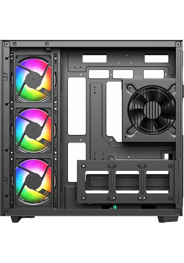 Powerboost Pb-a4375b 750w 80+ Bronz Usb 3.2 Argb Atx Mid Tower Siyah Kasa