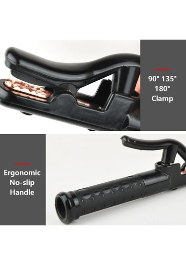 Konesam Siyah Bakır-abs Elektrik Kaynak Tutucu 1000a Ağır Tip Kaynak Makinesi Aletleri Siyah