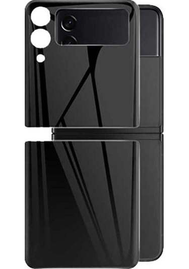 Galaxy Z Flip 3 Zore 3d Standart 2 İn 1 Arka Koruyucu