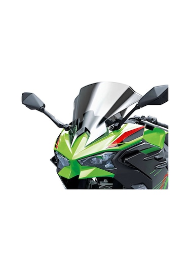 Nayomiglow Motosiklet Ön Cam Deflektörü Ön Cam Kaplama Kiti Kawasakı Nınja 500 Se Nınja500 2024 Siyah