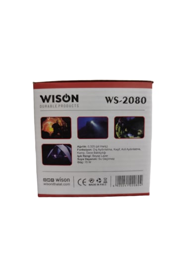 Wıson Ws-2080 3000 Lüm. 40 Watt Pro Kafa Lambası
