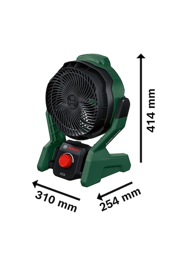 Bosch Universalfan 18v-1000 1x2.0ah Akülü Fan - 06039E1001