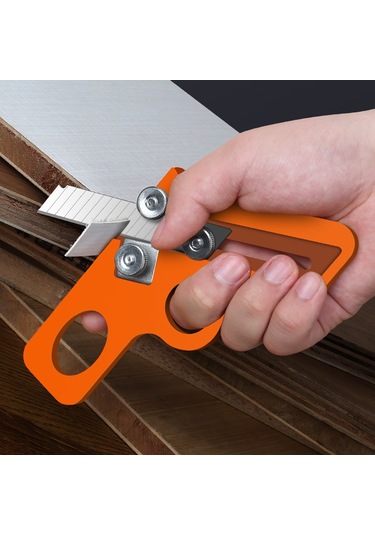 Monyee Ahşap İşleri İçin El Tipi Yuvarlak Köşe Oyma Aleti - Ekosistem Ve Boyasız Tahta Kenar Düzeltici Tabanca Tipi Çift Kullanım