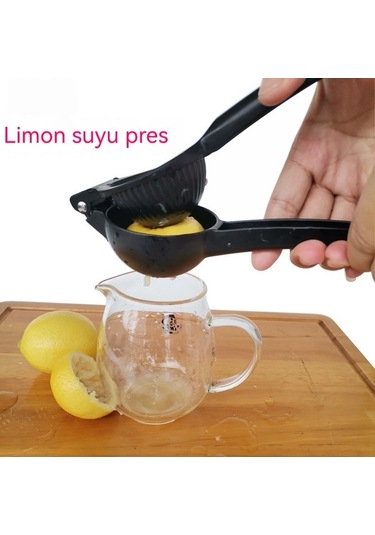 Dancemonkey Çinko Alaşımı Limon Sıkacağı, Siyah Siyah