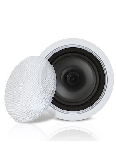 2 Adet 13 Cm Tavan Alçıpan Trafosuz Hoparlör 10w